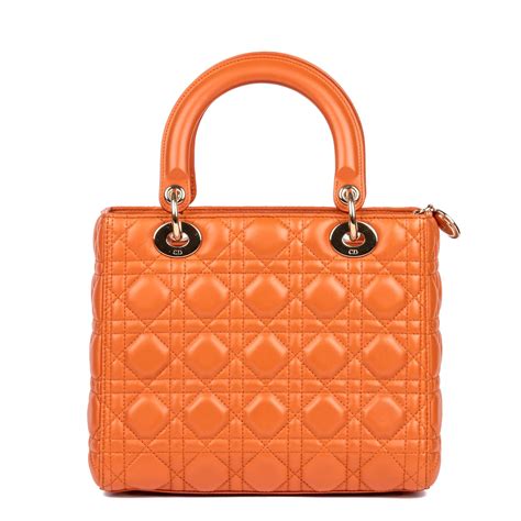 christian dior orange bag|authentic christian dior shoulder bag.